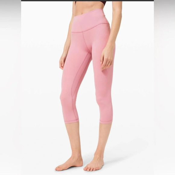! Lululemon Align Crop *21"
Pink Taupe - Picture 1 of 7